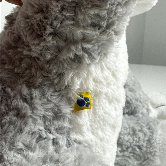 Build-A-Bear Happy Husky Gray and White Husky Plush - Picture 8 of 10